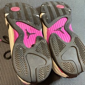Jordan 14 Retro Fuchsia Flash Black Toe